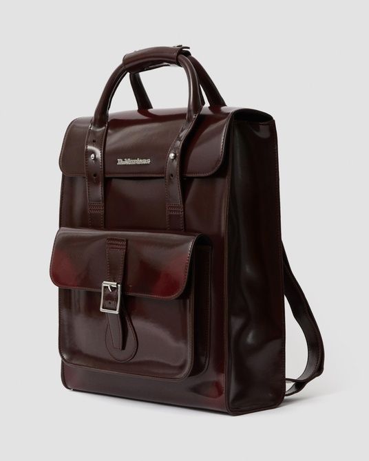 Dr. Martens Vegan Backpack Cherry red oxford rub off AC989601 &mdash; фото 6 з 9