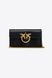 LoveBag Simply Wallet BLACK-ANTIQUE GOLD Pinko — 1/6 Фото, Картинка BAG❤BAG Купить оригинал Украина, Киев, Житомир, Львов, Одесса ❤bag-bag.com.ua