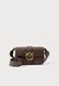 Pinko Love One Slouchy Cross Body Bag Marrone/Antique Gold-Coloured Marrone / Antique Gold-Coloured BG142453PIN &mdash; фото 1 из 5