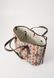 Coccinelle New Never Without Bag Tape Tote Bag Pink / Brown E1 TSJ 11 05 01 728 TU &mdash; фото 4 из 6