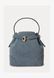 RALPH LAUREN Washed Denim Medium Blaike Bucket Bag Handbag BLUE 431P10498-001 &mdash; фото 1 из 7