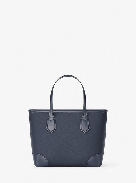 MICHAEL KORS Eva Extra-Small Saffiano Leather Convertible Tote Bag NAVY 35S6SV0T0L &mdash; фото 1 из 10