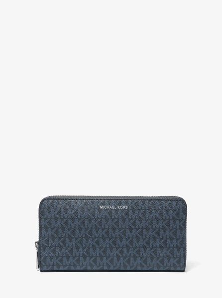 MICHAEL KORS Cooper Logo Zip-Around Wallet ADMRL / PLBLUE 36U9MCRE3B &mdash; фото 1 из 4