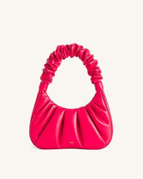 JW PEI Gabbi Ruched Hobo Handbag MAGENTA BG70155JWP &mdash; фото 1 из 4