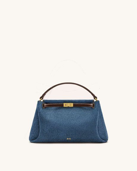 JW PEI Carmen Top Handle Bag Blue Denim BG143232JWP &mdash; фото 1 из 1