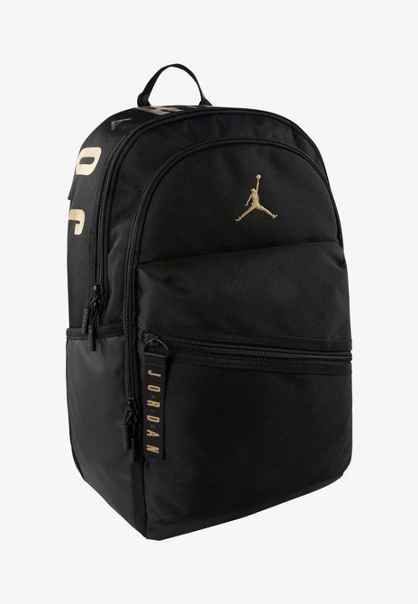 Jordan Jam Air Patrol Backpack Backpack Black / Gold-coloured MA0924-K5X &mdash; фото 8 из 12