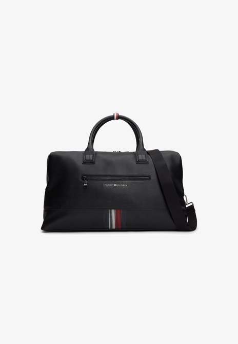 TRANSIT DUFFLE UNISEX - Weekend Bag BLACK TOMMY HILFIGER — Фото, Картинка BAG❤BAG Придбати оригінал Україна, Київ, Житомир, Львів, Одеса ❤bag-bag.com.ua