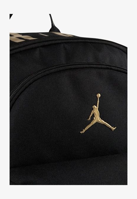 Jordan Jam Air Patrol Backpack Backpack Black / Gold-coloured MA0924-K5X &mdash; фото 2 из 12