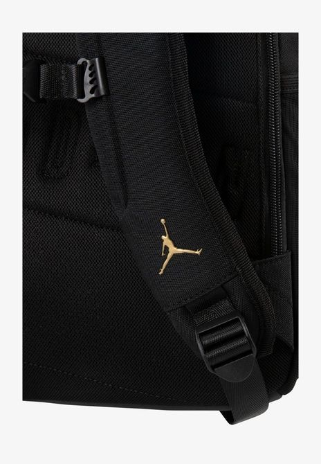 Jordan Jam Air Patrol Backpack Backpack Black / Gold-coloured MA0924-K5X &mdash; фото 10 из 12