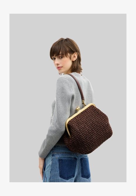 COACH Kisslock Frame Bag 27 Handbag B / Maple BG151988COA &mdash; фото 2 з 6