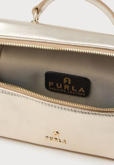 FURLA Camelia Micro Vanity Case Crossbody Handbag Gold-coloured WE00625BX3973CGD001007-CGD00 &mdash; фото 3 з 4