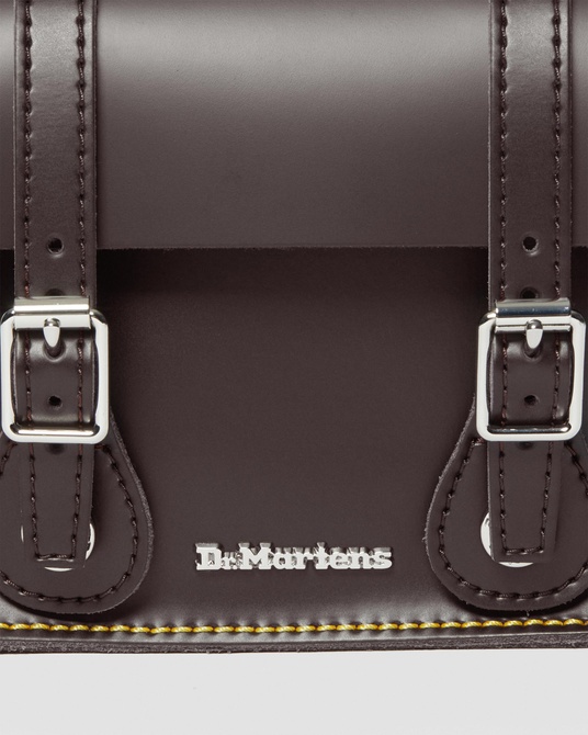 7 Inch Leather Crossbody Bag BURGUNDY SMOOTH Dr. Martens — Фото, Картинка BAG❤BAG Купить оригинал Украина, Киев, Житомир, Львов, Одесса ❤bag-bag.com.ua