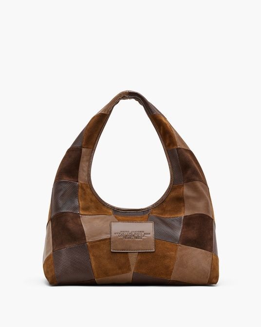 MARC JACOBS The Suede Patchwork Sack Bag BROWN MULTI 2F5HSH005H01 &mdash; фото 19 з 22