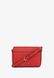 SIGNATURE FAN MEDIUM - Crossbody Bag Haute red KARL LAGERFELD — 3/5 Фото, Картинка BAG❤BAG Купить оригинал Украина, Киев, Житомир, Львов, Одесса ❤bag-bag.com.ua