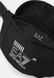 TRAIN CORE SLING Bag UNISEX - Belt Bag Black / White Logo Armani — 3/4 Фото, Картинка BAG❤BAG Купить оригинал Украина, Киев, Житомир, Львов, Одесса ❤bag-bag.com.ua
