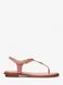 Mallory Leather T-Strap Sandal ROSE MICHAEL KORS — 2/3 Фото, Картинка BAG❤BAG Придбати оригінал Україна, Київ, Житомир, Львів, Одеса ❤bag-bag.com.ua