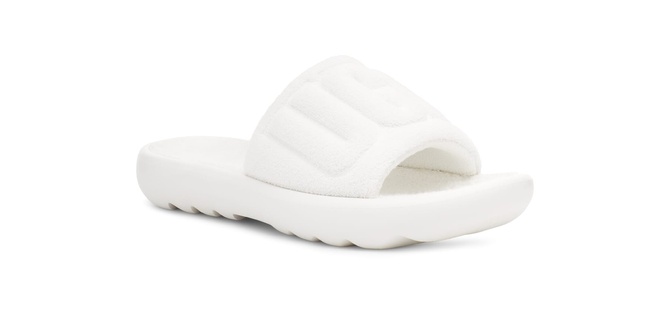 Mini Slide Sandal BRIGHT WHITE UGG — Фото, Картинка BAG❤BAG Купить оригинал Украина, Киев, Житомир, Львов, Одесса ❤bag-bag.com.ua