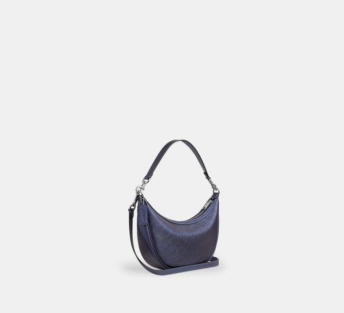 COACH Aria Shoulder Bag In Signature Canvas Sv / Blue / Navy CCL27 &mdash; фото 5 з 10