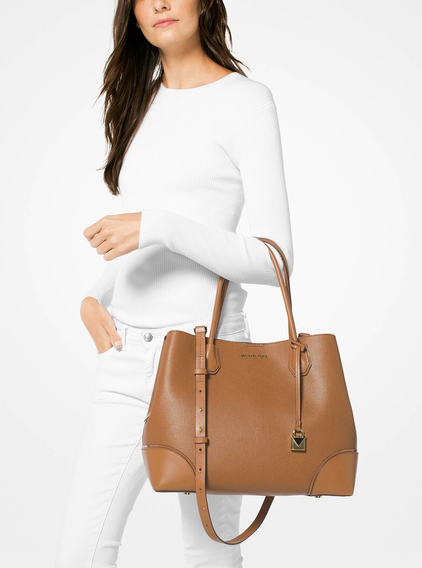 ❤ Mercer Gallery Large Leather Satchel 