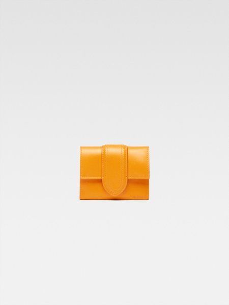 Jacquemus Le compact Bambino &mdash; Flap wallet Dark orange 233SL119-3060-780 &mdash; фото 1 из 3