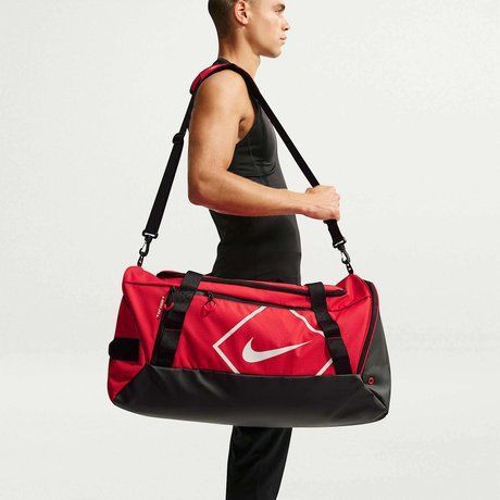 Nike Diamond Duffel Bag (72L) University red N1012175-692 &mdash; фото 1 из 9