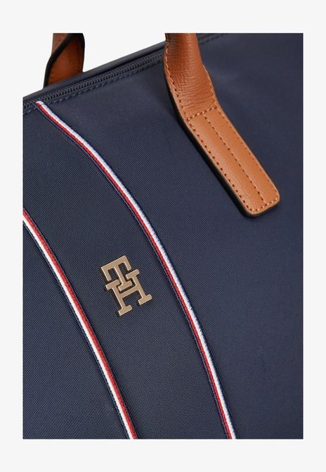 TOMMY HILFIGER Popette Weekender Weekend Bag Space Blue Space blue AW0AW18529-0GY &mdash; фото 5 из 5