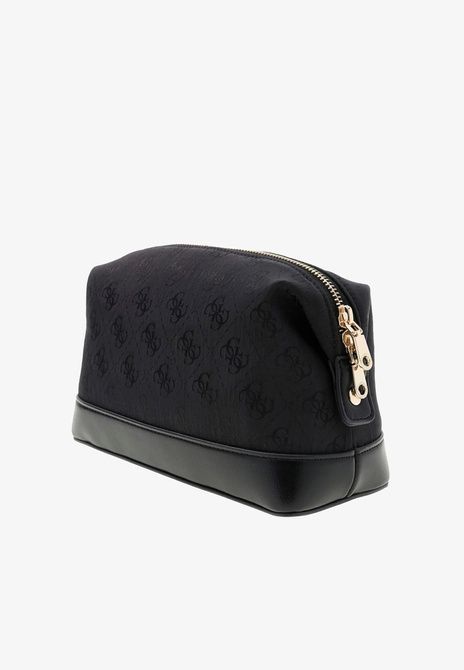 GUESS Vanity Bla Wash Bag Screziato-Mottled Black BG149658GUE &mdash; фото 2 из 4