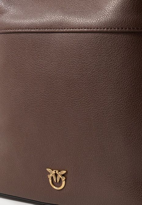 Pinko Secchiello Classic Double Cross Body Bag Marrone / Azzurro / Gold-Coloured 104305A2JZ-LE2Q &mdash; фото 4 з 4