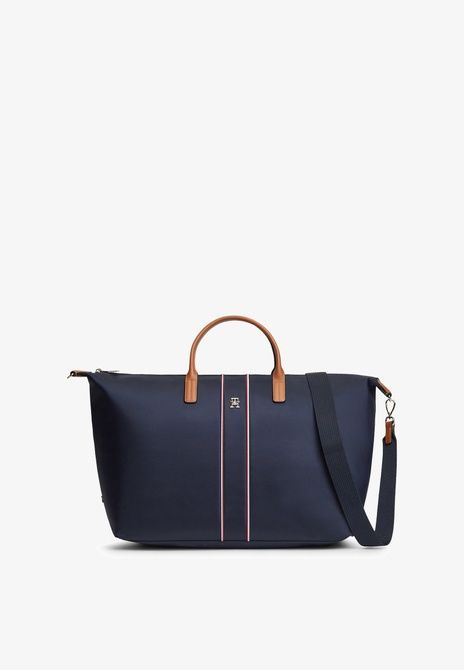 TOMMY HILFIGER Popette Weekender Weekend Bag Space Blue Space blue AW0AW18529-0GY &mdash; фото 2 из 5