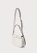 BOSS Anett New Saddle Handbag Light/Pastel Grey Light / Pastel grey 50557908-050 &mdash; фото 2 з 4