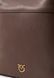 Pinko Secchiello Classic Double Cross Body Bag Marrone / Azzurro / Gold-Coloured 104305A2JZ-LE2Q &mdash; фото 4 з 4