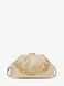 MICHAEL KORS Nola Small Embellished Metallic Crossbody Bag PALE GOLD 35F4G7NC1S &mdash; фото 1 из 3