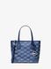 MICHAEL KORS Eva Extra-Small Logo Jacquard Denim Convertible Tote Bag Denim 35S6SV0T0C &mdash; фото 1 из 3