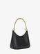 MICHAEL KORS Jet Set Large Pebbled Leather Convertible Crossbody Bag BLACK 35R6GTVC2L &mdash; фото 5 из 5
