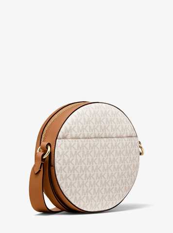 delancey medium two-tone logo and leather canteen crossbody bag