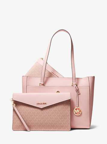 maisie large pebbled leather tote