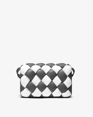 JW Pei Grey And White Maze Bag – EVEYSPRELOVED