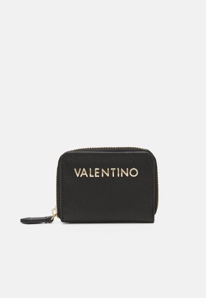 DIVINA - Wallet Nero / Gold Valentino Bags — Фото, Картинка BAG❤BAG Купить оригинал Украина, Киев, Житомир, Львов, Одесса ❤bag-bag.com.ua