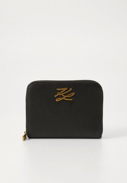 KARL LAGERFELD K/Autograph Zip Wallet Wallet Black / Gold-coloured A4W32036-992 &mdash; фото 1 из 8