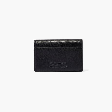 The Leather Small Bifold Wallet BLACK MARC JACOBS — Фото, Картинка BAG❤BAG Купить оригинал Украина, Киев, Житомир, Львов, Одесса ❤bag-bag.com.ua