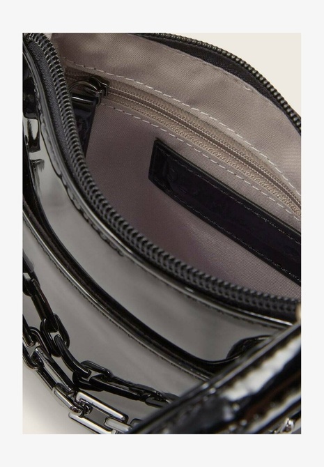 CHERYL - Crossbody Bag Patent black TOM TAILOR — Фото, Картинка BAG❤BAG Купить оригинал Украина, Киев, Житомир, Львов, Одесса ❤bag-bag.com.ua
