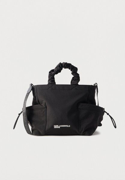 KARL LAGERFELD Gathered Tote Handbag BLACK B2W30144-999 &mdash; фото 1 из 2
