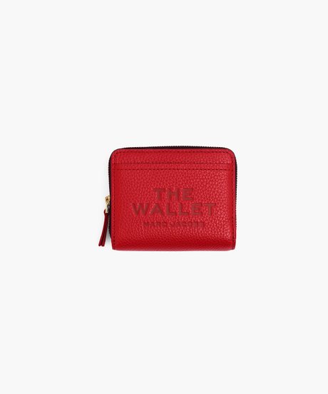 The Leather Mini Compact Wallet TRUE RED MARC JACOBS — Фото, Картинка BAG❤BAG Купить оригинал Украина, Киев, Житомир, Львов, Одесса ❤bag-bag.com.ua
