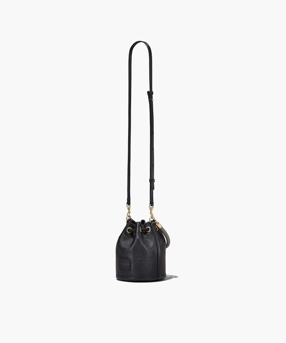 The Leather Mini Bucket Bag BLACK MARC JACOBS — Фото, Картинка BAG❤BAG Купить оригинал Украина, Киев, Житомир, Львов, Одесса ❤bag-bag.com.ua