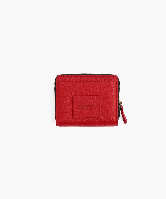 The Leather Mini Compact Wallet TRUE RED MARC JACOBS — Фото, Картинка BAG❤BAG Купить оригинал Украина, Киев, Житомир, Львов, Одесса ❤bag-bag.com.ua