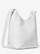 Dede Medium Leather Hobo Bag OPTIC WHITE MICHAEL KORS — 3/4 Фото, Картинка BAG❤BAG Купить оригинал Украина, Киев, Житомир, Львов, Одесса ❤bag-bag.com.ua