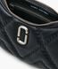 The Quilted Leather Curve Bag BLACK MARC JACOBS — 6/9 Фото, Картинка BAG❤BAG Купить оригинал Украина, Киев, Житомир, Львов, Одесса ❤bag-bag.com.ua