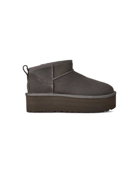 UGG Women's Classic Ultra Mini Platform Charcoal 1135092 &mdash; фото 1 из 7