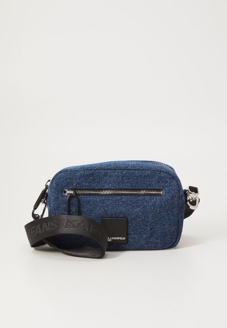 KARL LAGERFELD Soft Bag Cross Body Bag Mid Blue Denim Wash A3W30208 &mdash; фото 3 из 5