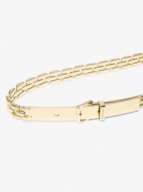 MICHAEL KORS Gold-Tone Chain Belt PALE GOLD MKWB557762 &mdash; фото 2 з 2